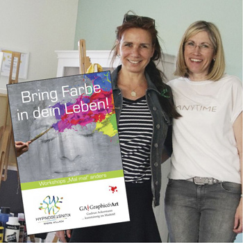 Bring Farbe in dein Leben – Gudrun Ackermann und Sabine Willach